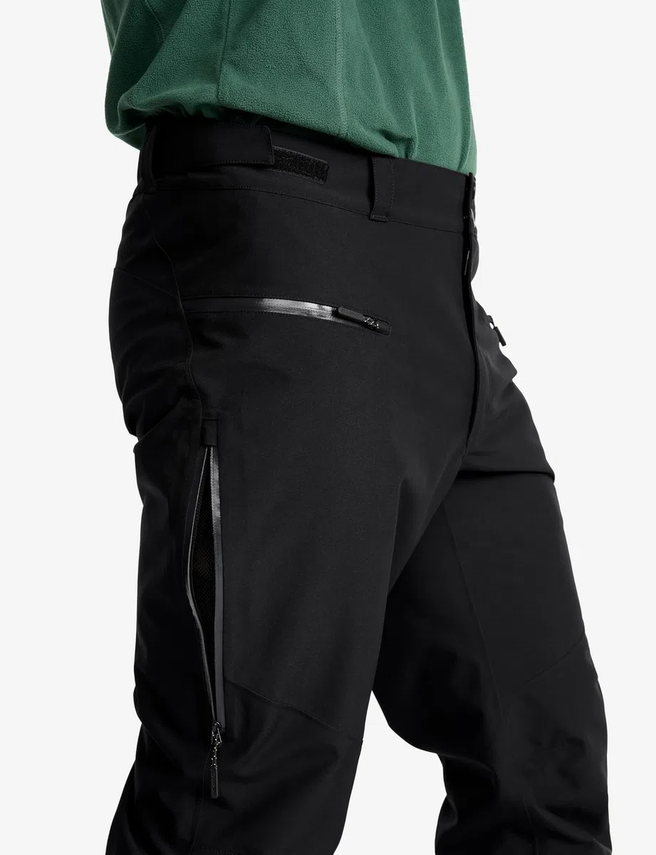 RevolutionRace Silence Proshell Pants para Hombre, Pantalones Impermeables, Senderismo