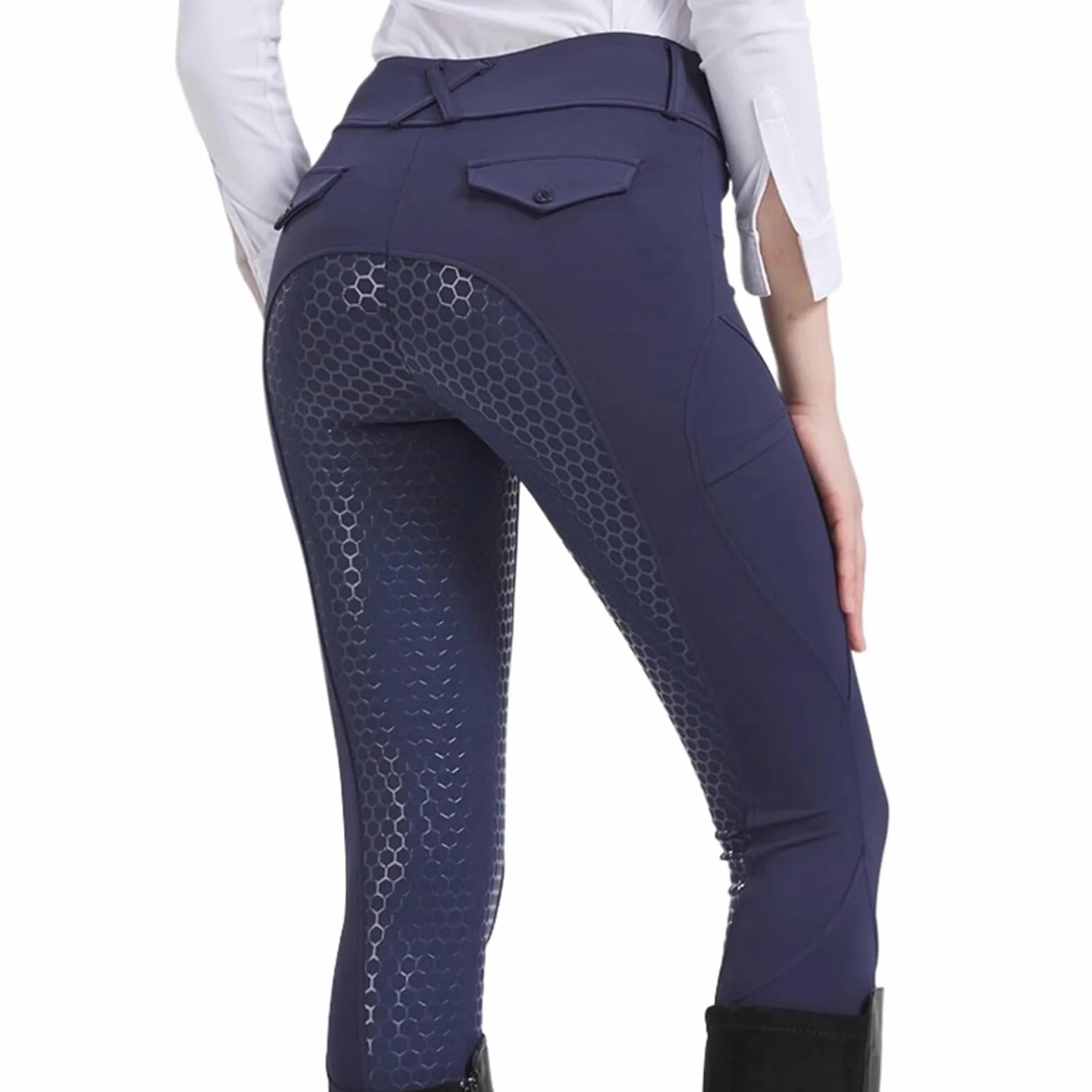 Pantalones de equitación for Mujer, Calzones Tiro Completo, Mallas Entrenamiento Ecuestre, Ropa Deportiva for Exteriores para Deportes Al Aire Libre