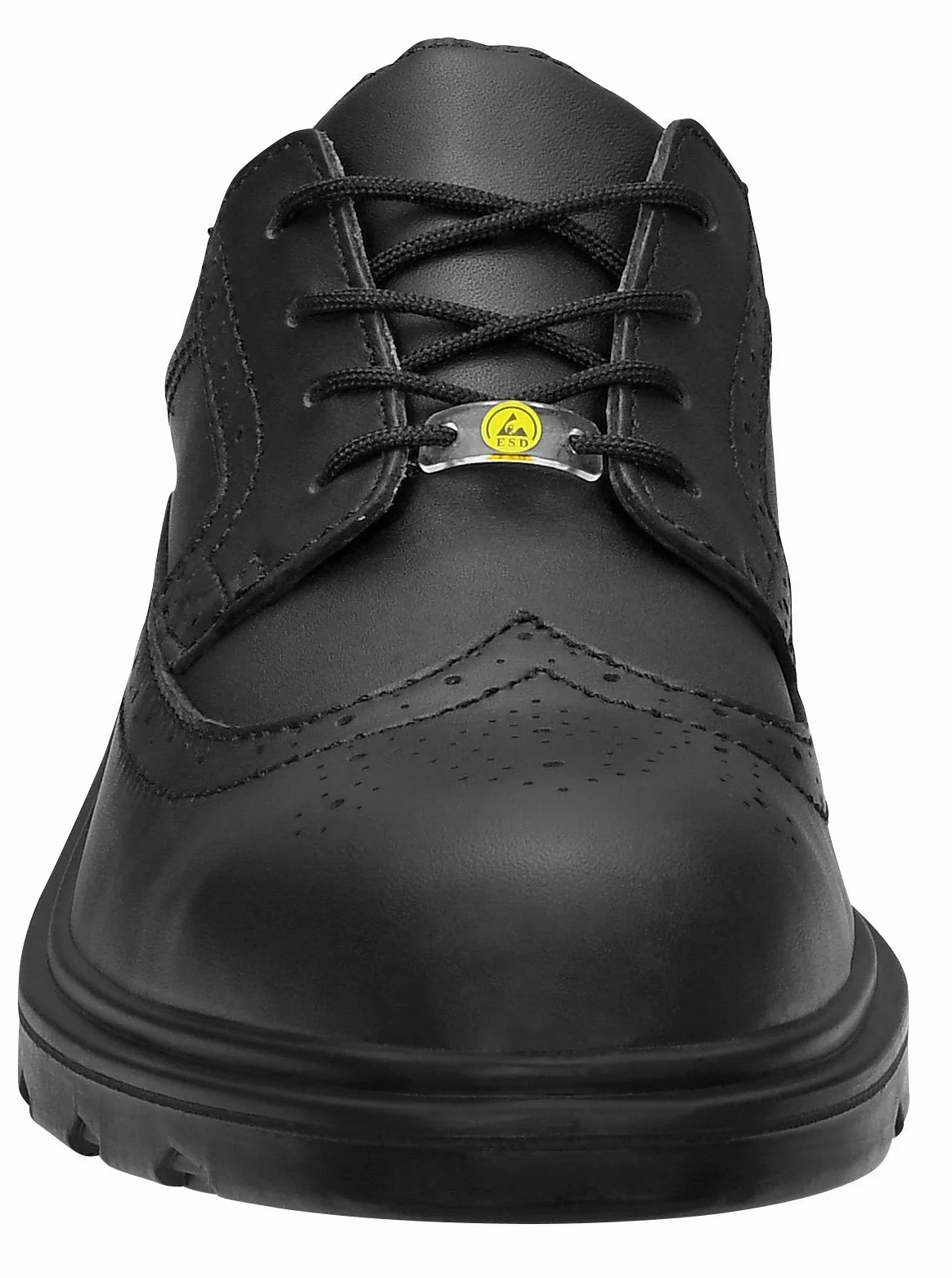 ELTEN OFFICER ESD S2, Zapatos de seguridad para hombre, ligero, puntera de acero, material superior: piel, forro interior: forro de piel, talla 43