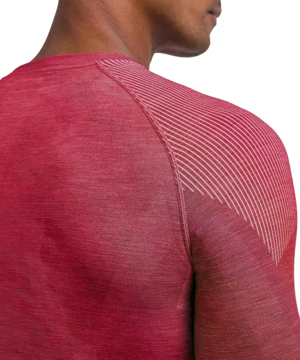 Falke Wool-Tech Light M L/S SH Lana Hilo Funcional Secado Rápido Capa de Base Superior Hombre (Pack de 1)