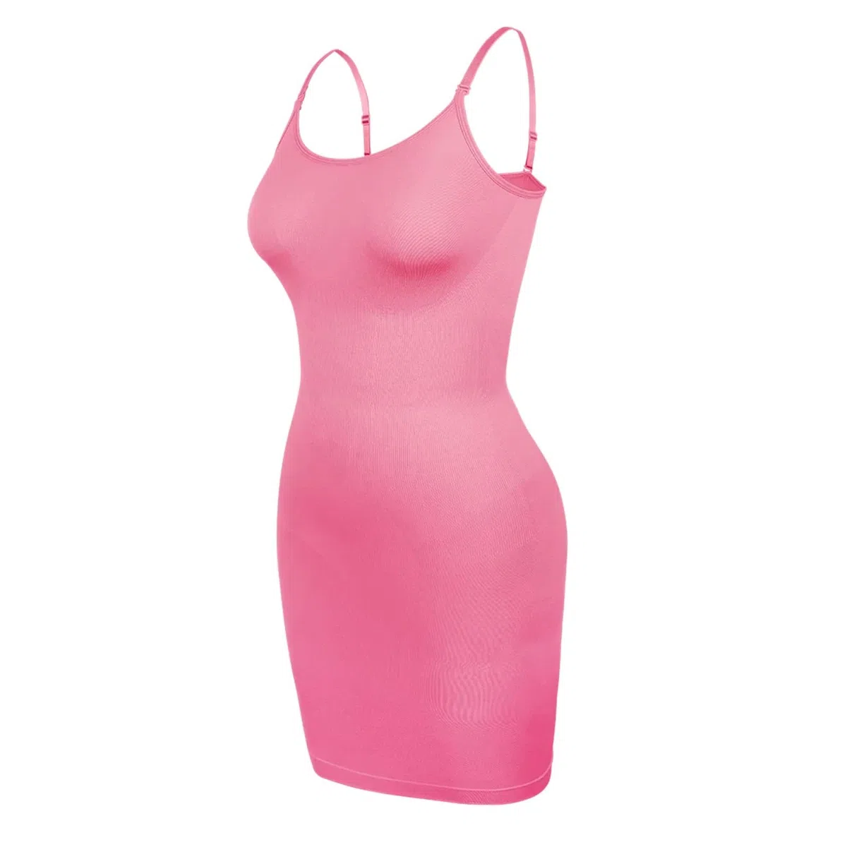 Vestido Moldeador Vestidos moldeadores for Mujer, Moldeador de Abdomen, Moldeador de Cuerpo, Adelgazante, Levantador de glúteos, Camisola, Ropa Interior Femenina(Pink,XXL)