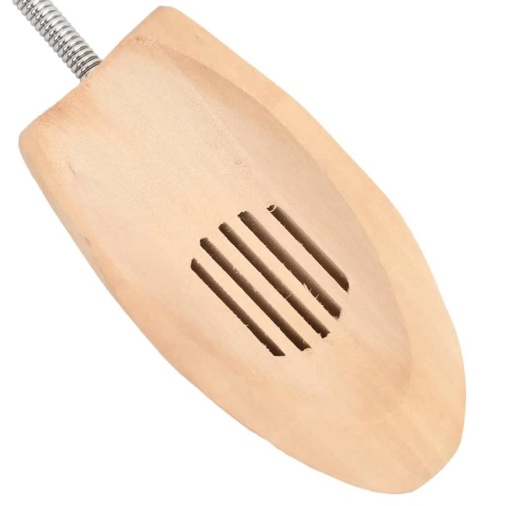 Par de hormas de zapatos EU 39-42 de madera maciza de loto para dilatadores de zapatos, para estirar botas y zapatillas de piel, cuidado y forma