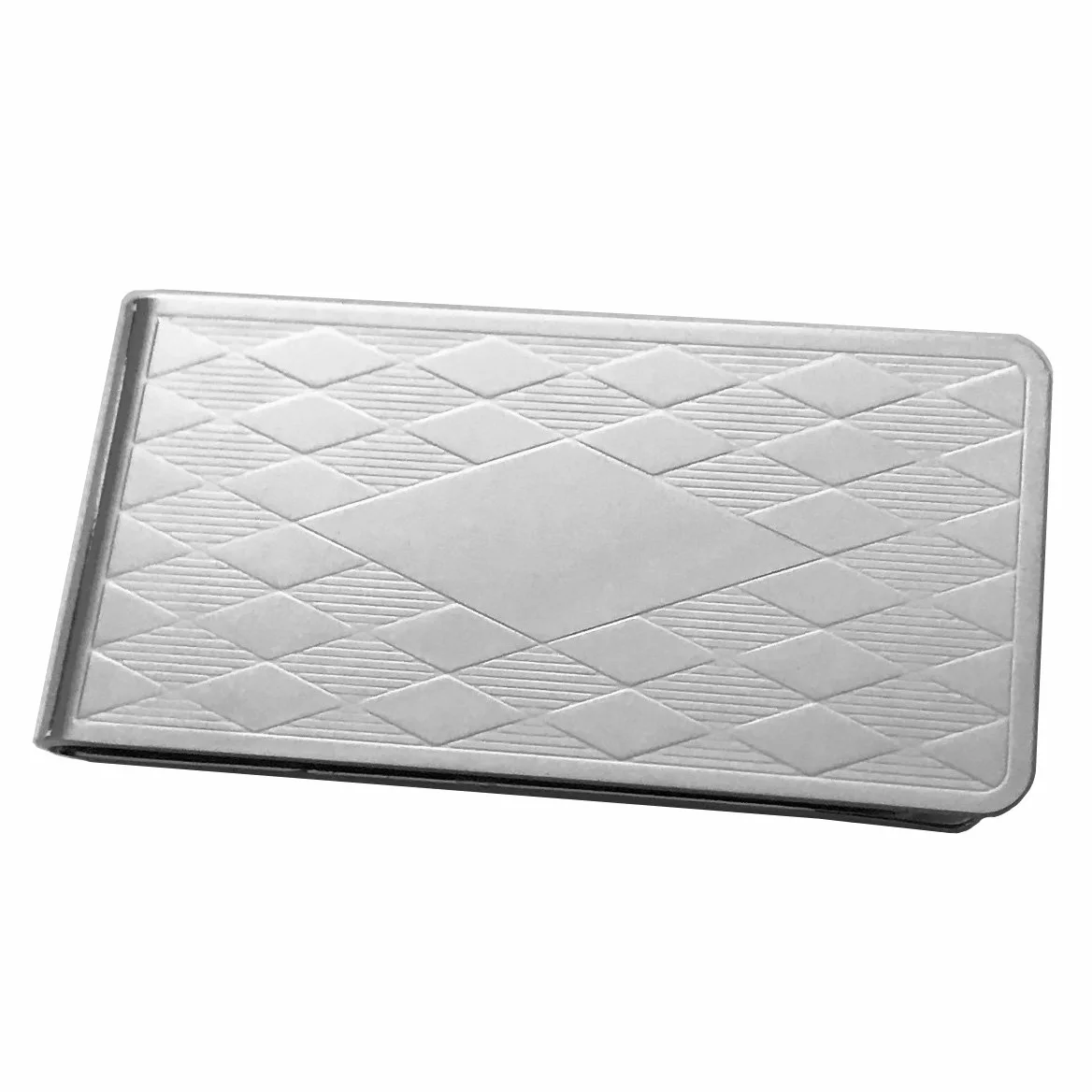 Clip para billetes Money bañado en plata – con placa de grabado – Pinza para billetes Premium Silver Plated – Noble regalo para hombre de alta calidad