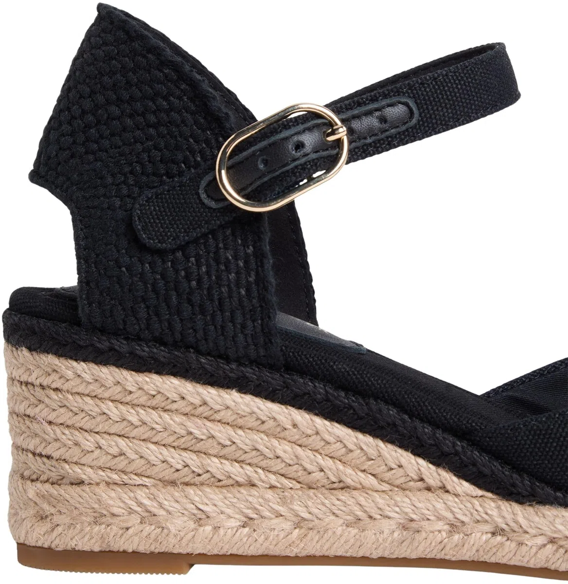 Tommy Hilfiger Mid Wedge Espad Closed Toe Fw0fw09233 Alpargatas de cuñaMujer