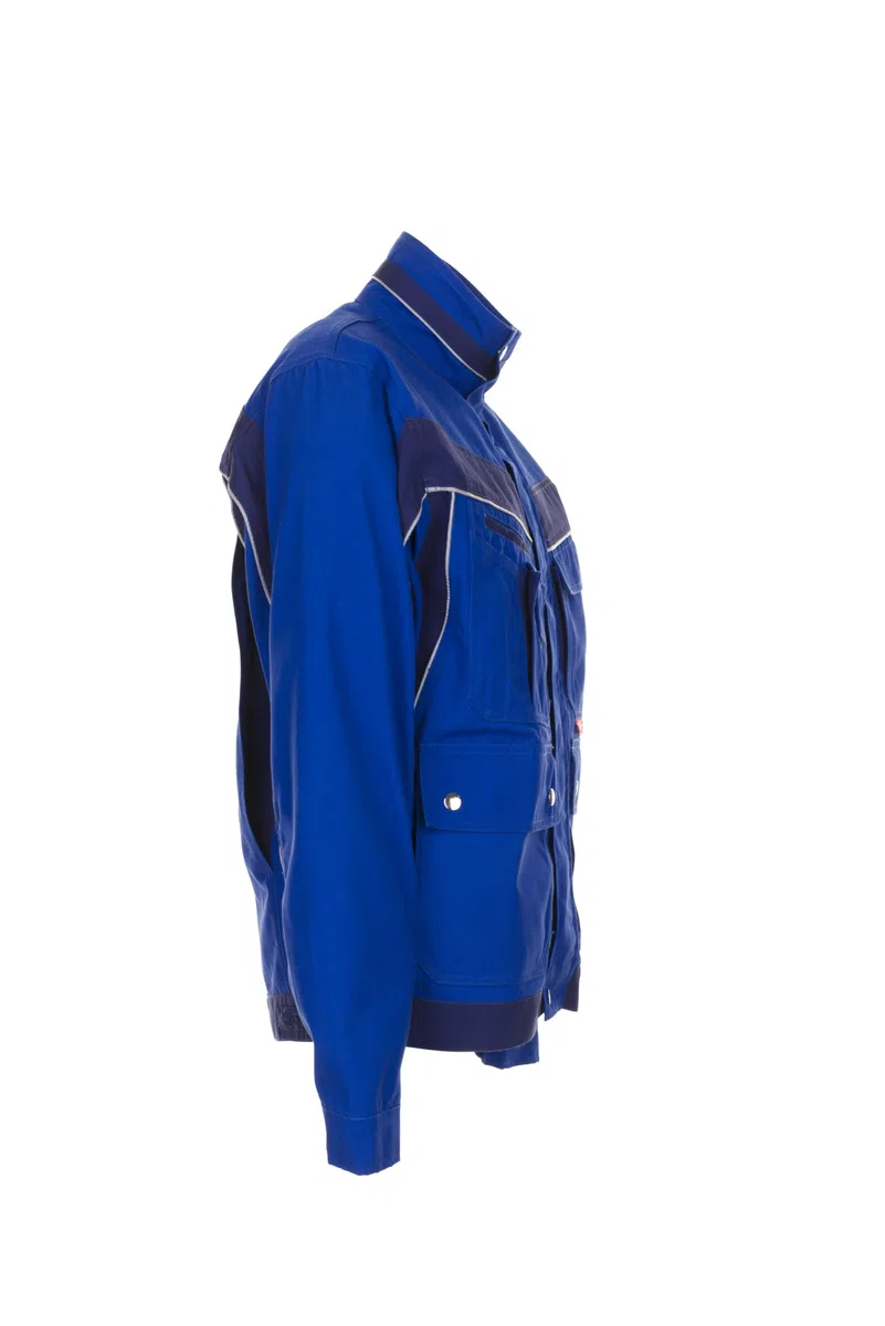 Planam Plaline Chaqueta de cintura Plaline, talla 98, en blanco puro/zinc Hombre (Pack de 1)