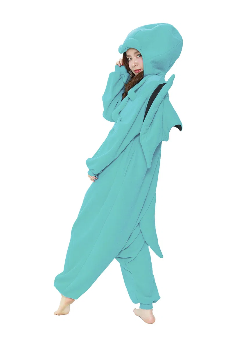Cthulhu Onesie Kigurumi Mono Entero Onesie Disfraz Jumpsuit | SAZAC Kigurumi | para Niños y Adultos | XL (170 – 195 cm)
