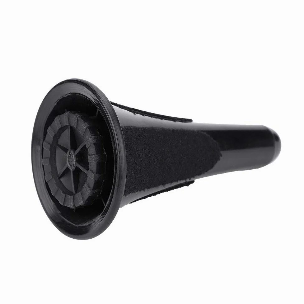 CHICIRIS Mini Cuerno de Caza de Latón, Instrumento Musical Profesional con Agarre de PU de, Hermoso Diseño para Amantes de la Música y Estudiantes