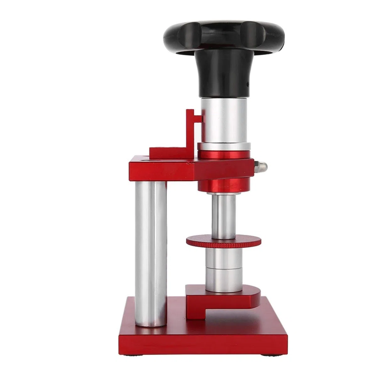 Herramienta de prensa de reloj con control completo de acero inoxidable + material de aluminio para 5500A / 5500C prensa para reloj prensa reloj Kits et outils de réparation