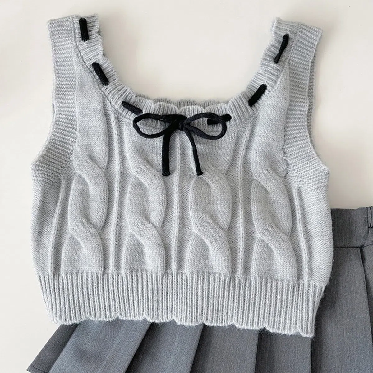 Genérico Ropa infantil para niñas,traje de casa dos piezas Verano Conjunto Chaleco Camiseta y Pantalones Cortos Conjuntos Niñas juego chalecos bebé traje niños 1 a 6 años