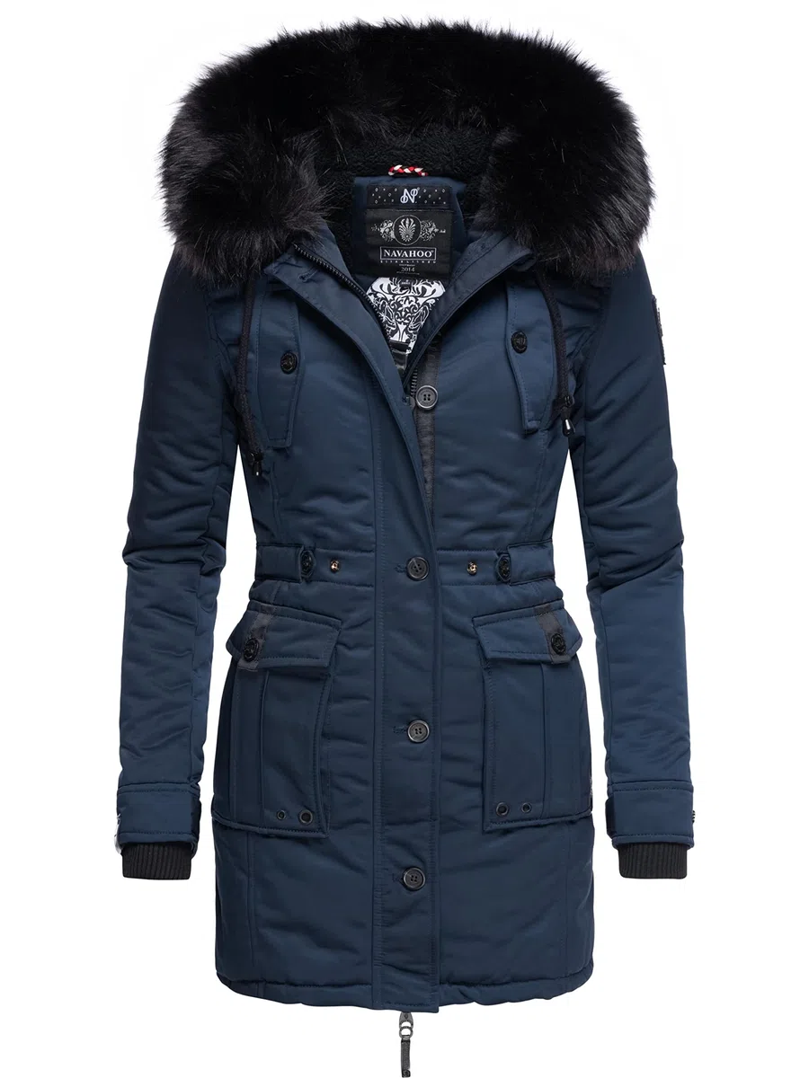 Navahoo Parka cálida de invierno con capucha Luluna Prc XS-XXL