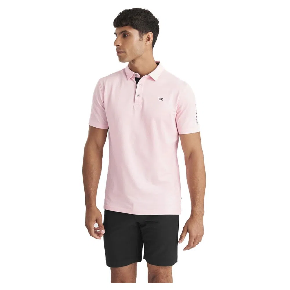 Calvin Klein Polo Uni Golf Transpirable Que Absorbe Humedad Hombre