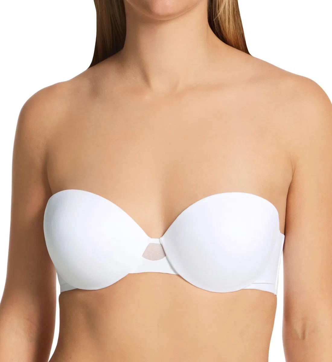 Maidenform Womens DreamWire Multiway Strapless Underwire Bra, 40D, White